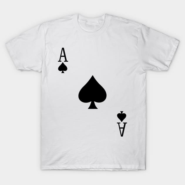 Ace of Spades T-Shirt by PeppermintClover